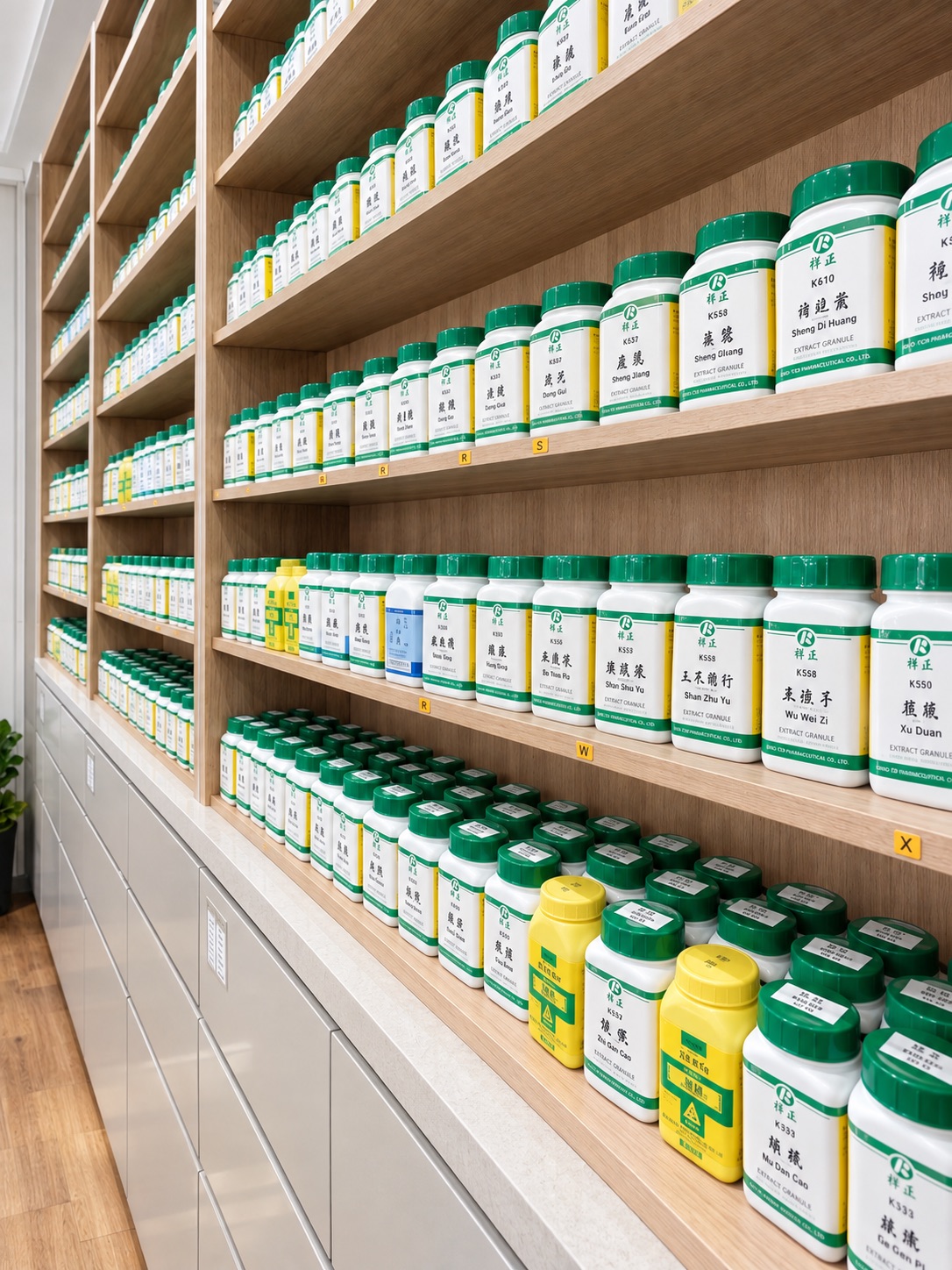 药材陈列 Herbal Display